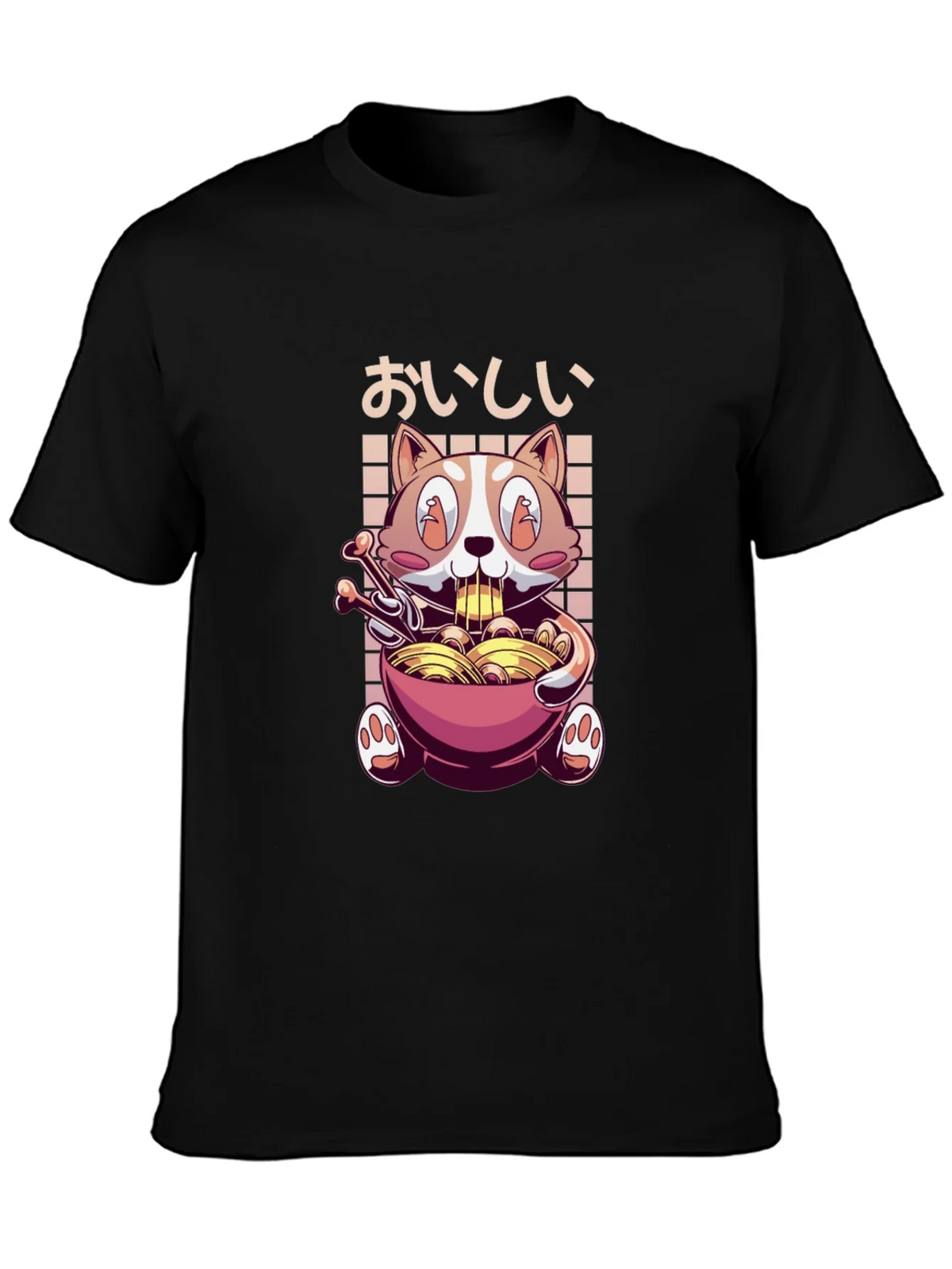 Ramen Cat T-Shirt - Kawaii Noodle Lover Tee product image 3