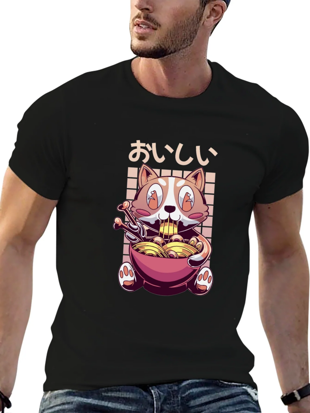 Ramen Cat T-Shirt - Kawaii Noodle Lover Tee product image 6