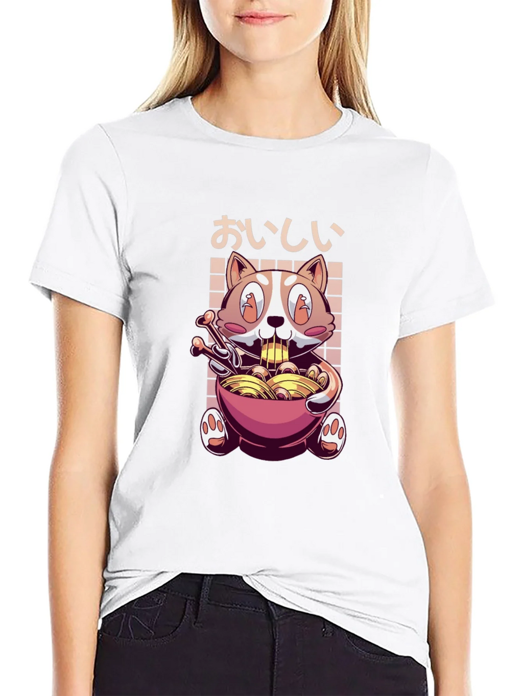 Ramen Cat T-Shirt - Kawaii Noodle Lover Tee product image 8