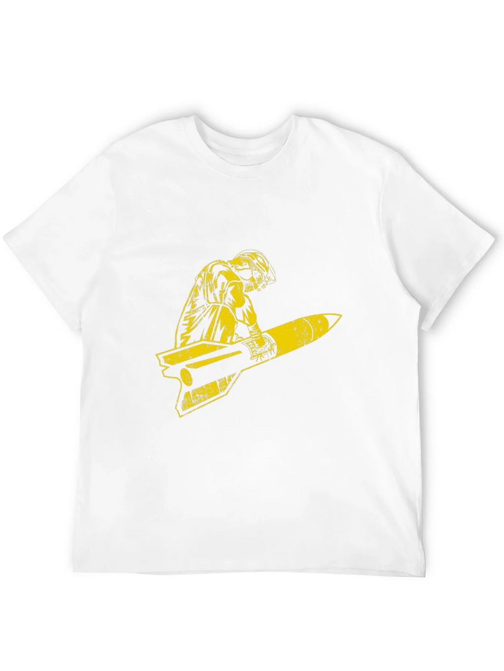 Retro Pilot Missile Ride Graphic T-Shirt product image 11