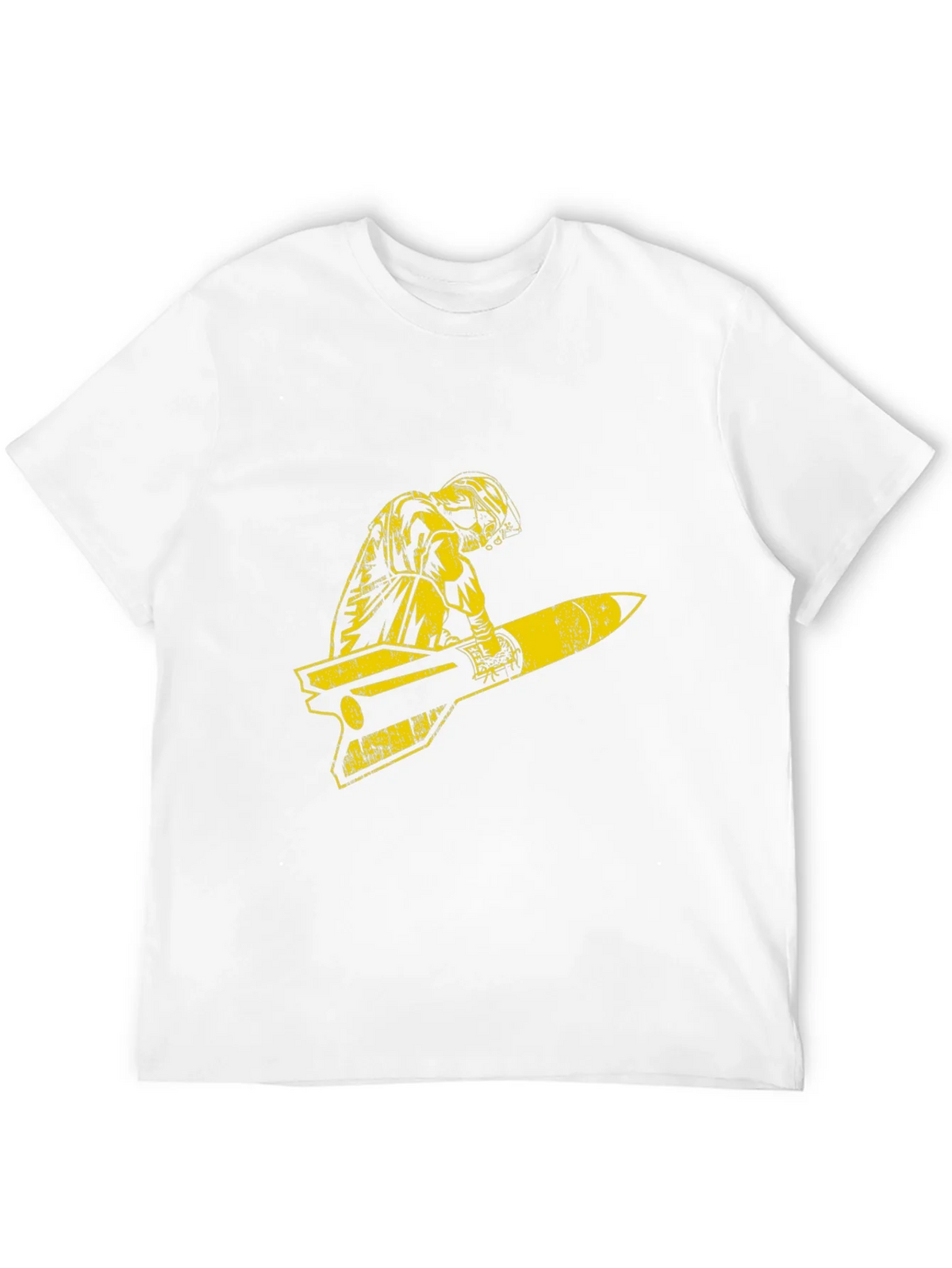 Retro Pilot Missile Ride Graphic T-Shirt product image 11