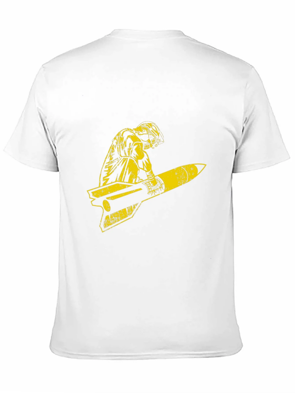 Retro Pilot Missile Ride Graphic T-Shirt product image 10