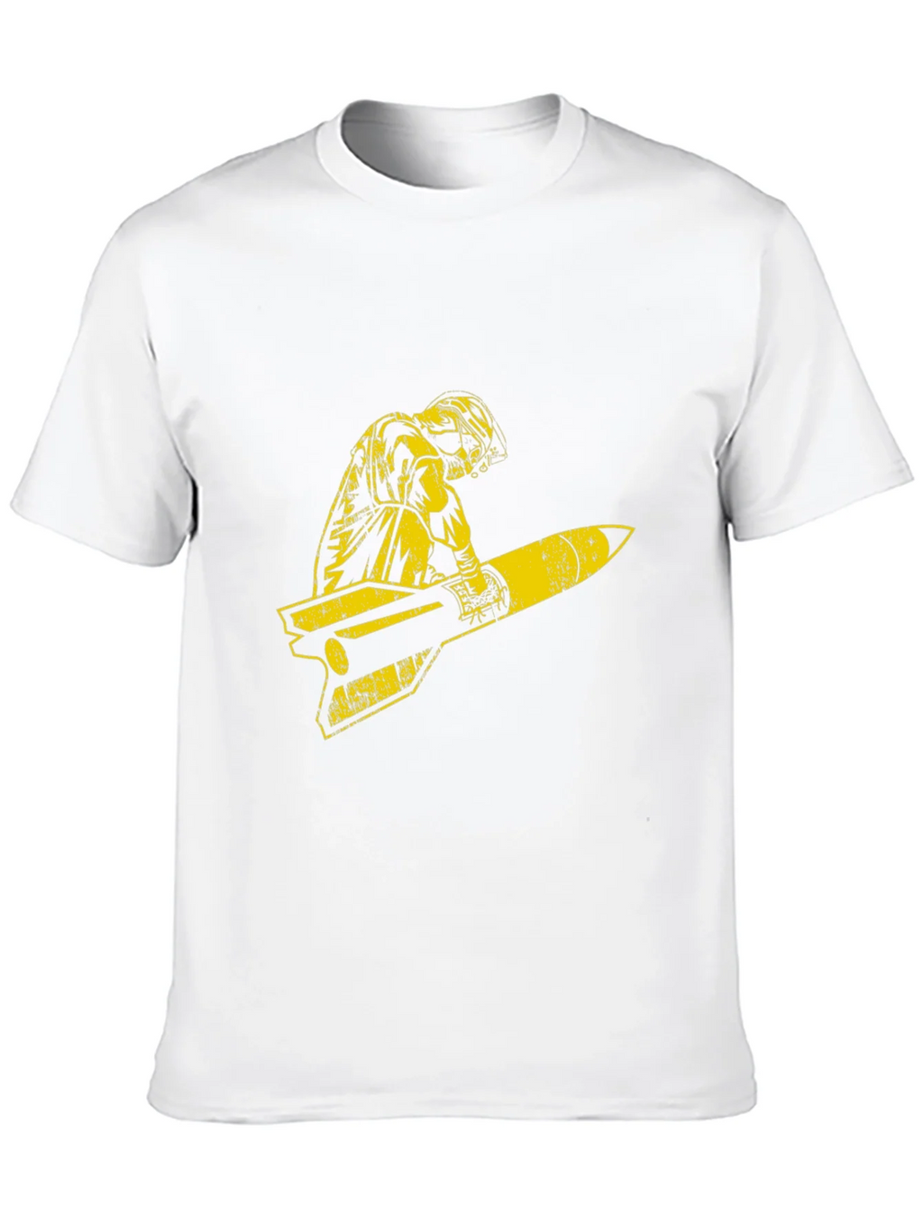 Retro Pilot Missile Ride Graphic T-Shirt product image 9