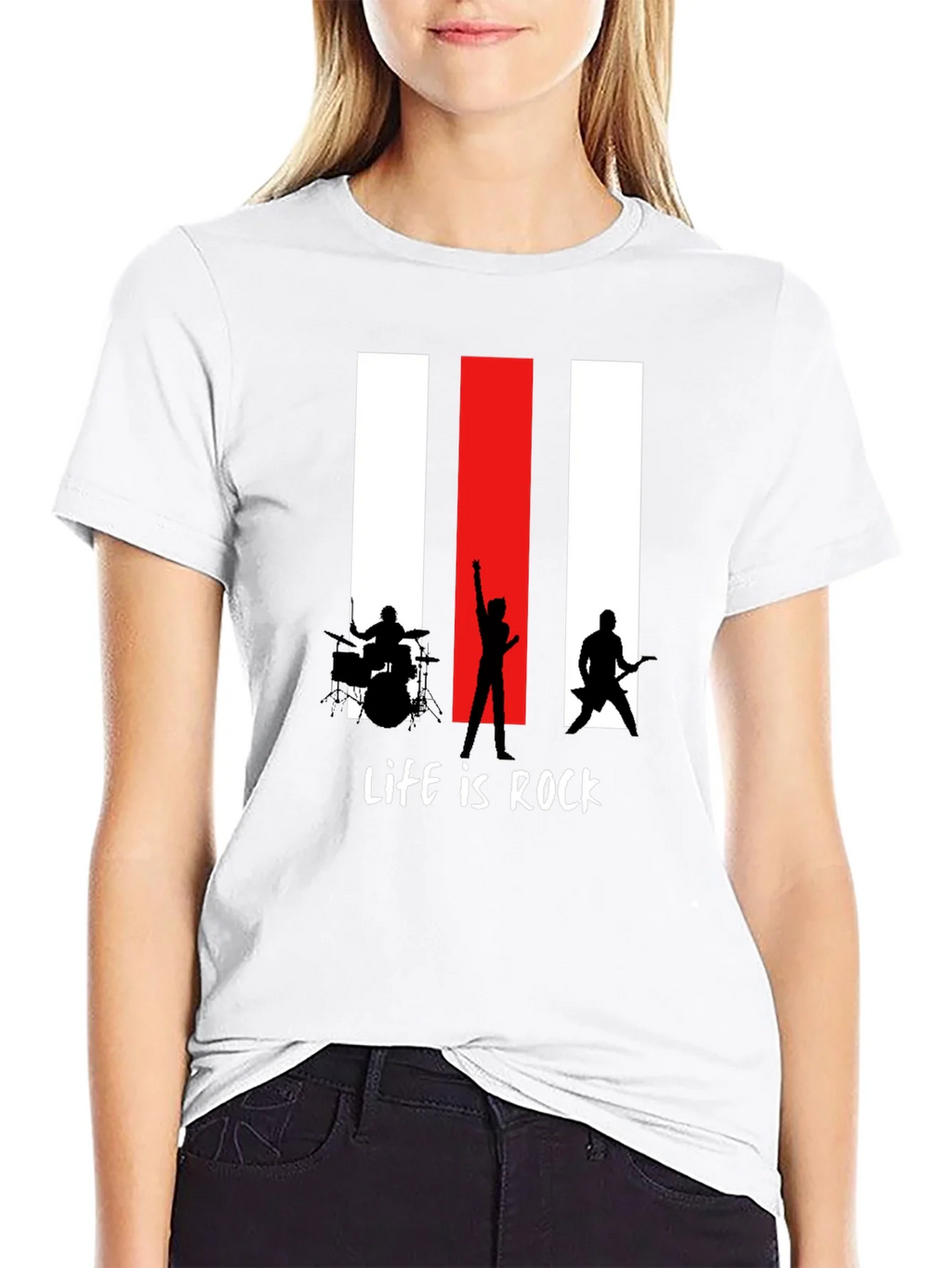 Life is Rock Band T-Shirt product image 8