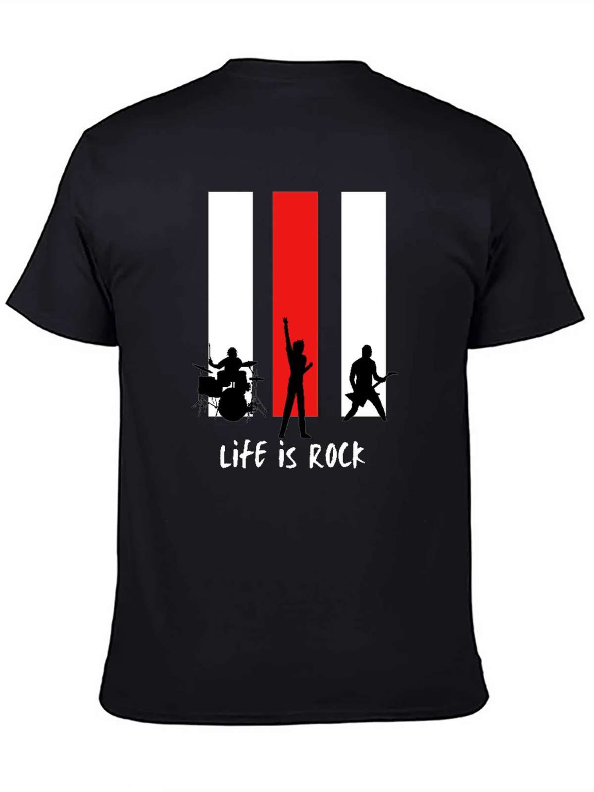 Life is Rock Band T-Shirt product image 4