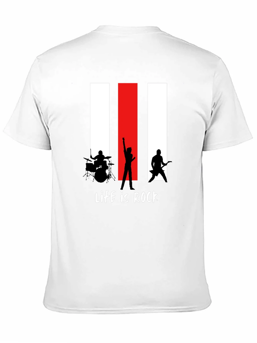 Life is Rock Band T-Shirt product image 10