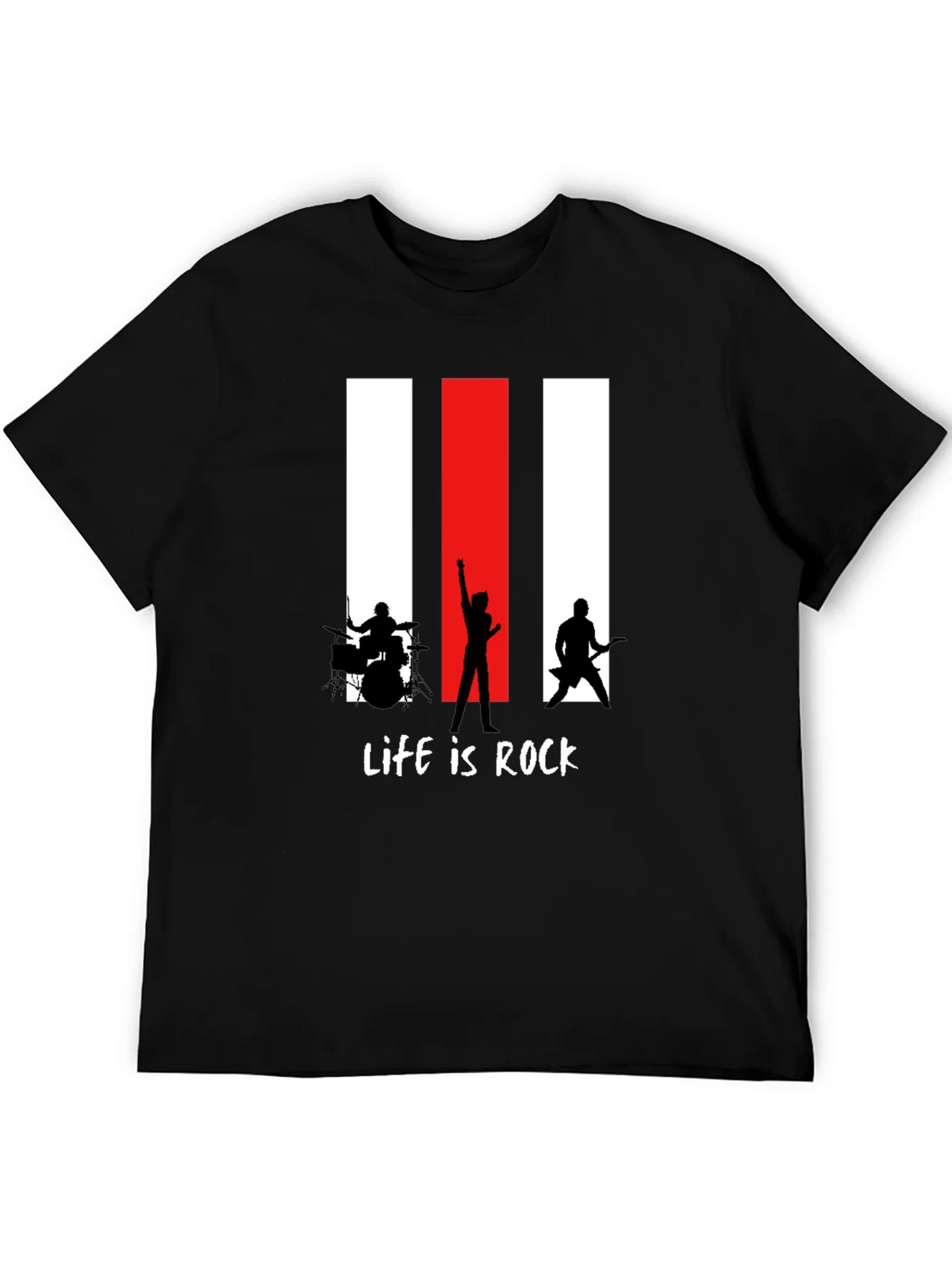 Life is Rock Band T-Shirt product image 5