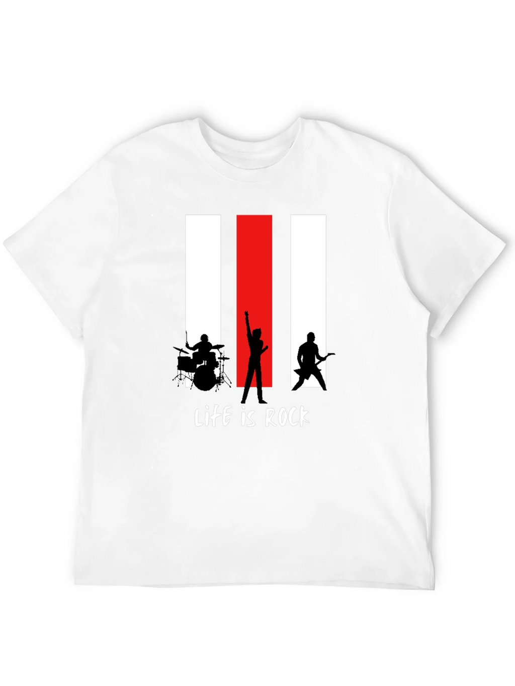 Life is Rock Band T-Shirt product image 11