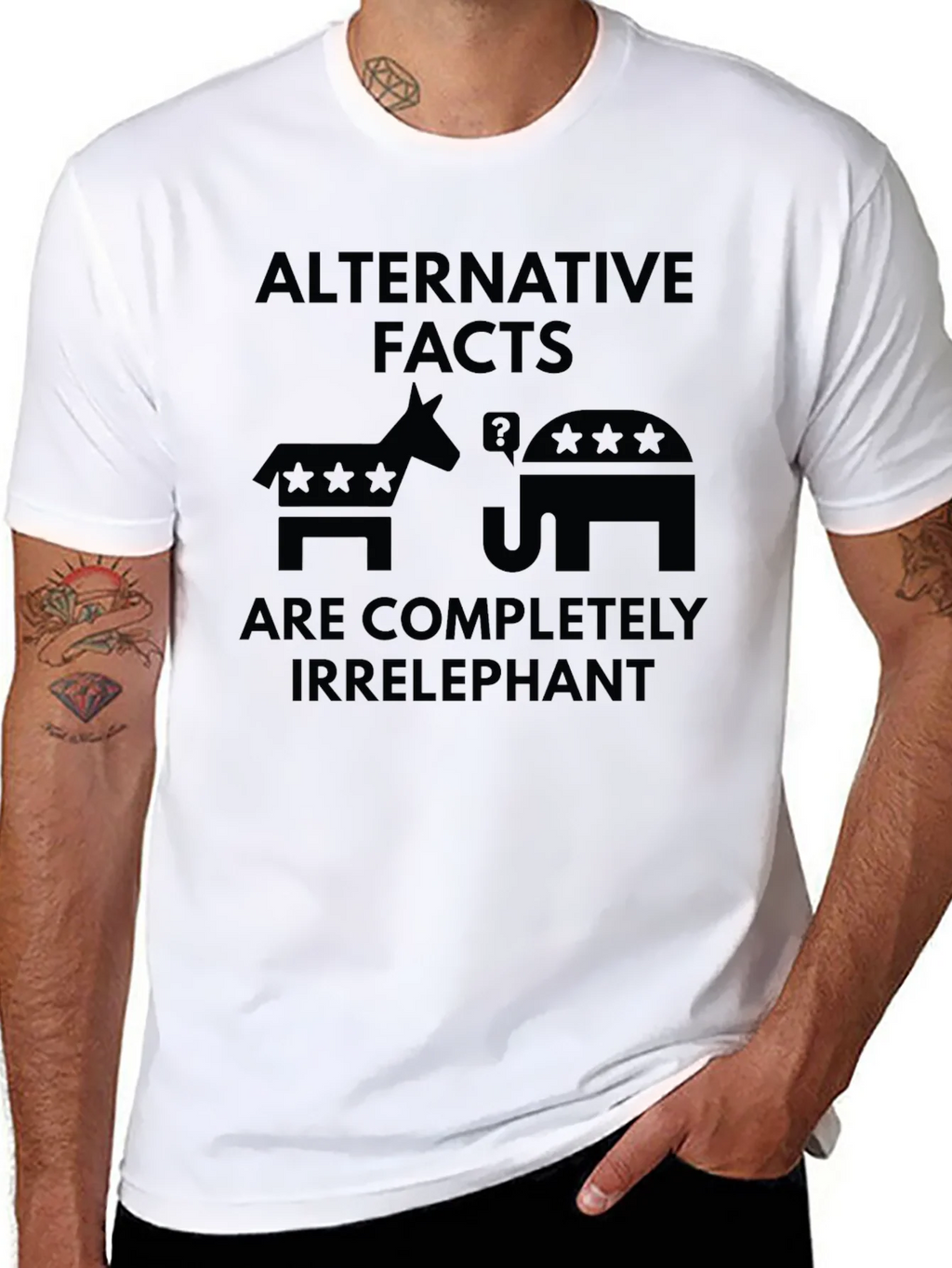 Alternative Facts Irrelephant T-Shirt product image 6
