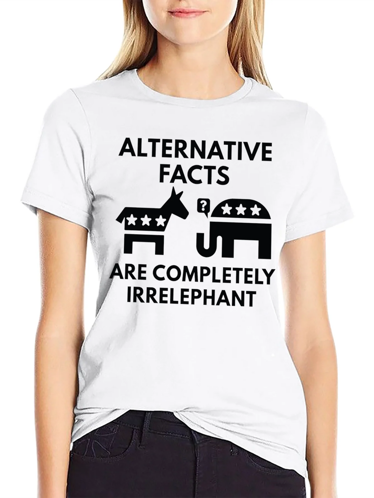 Alternative Facts Irrelephant T-Shirt product image 7
