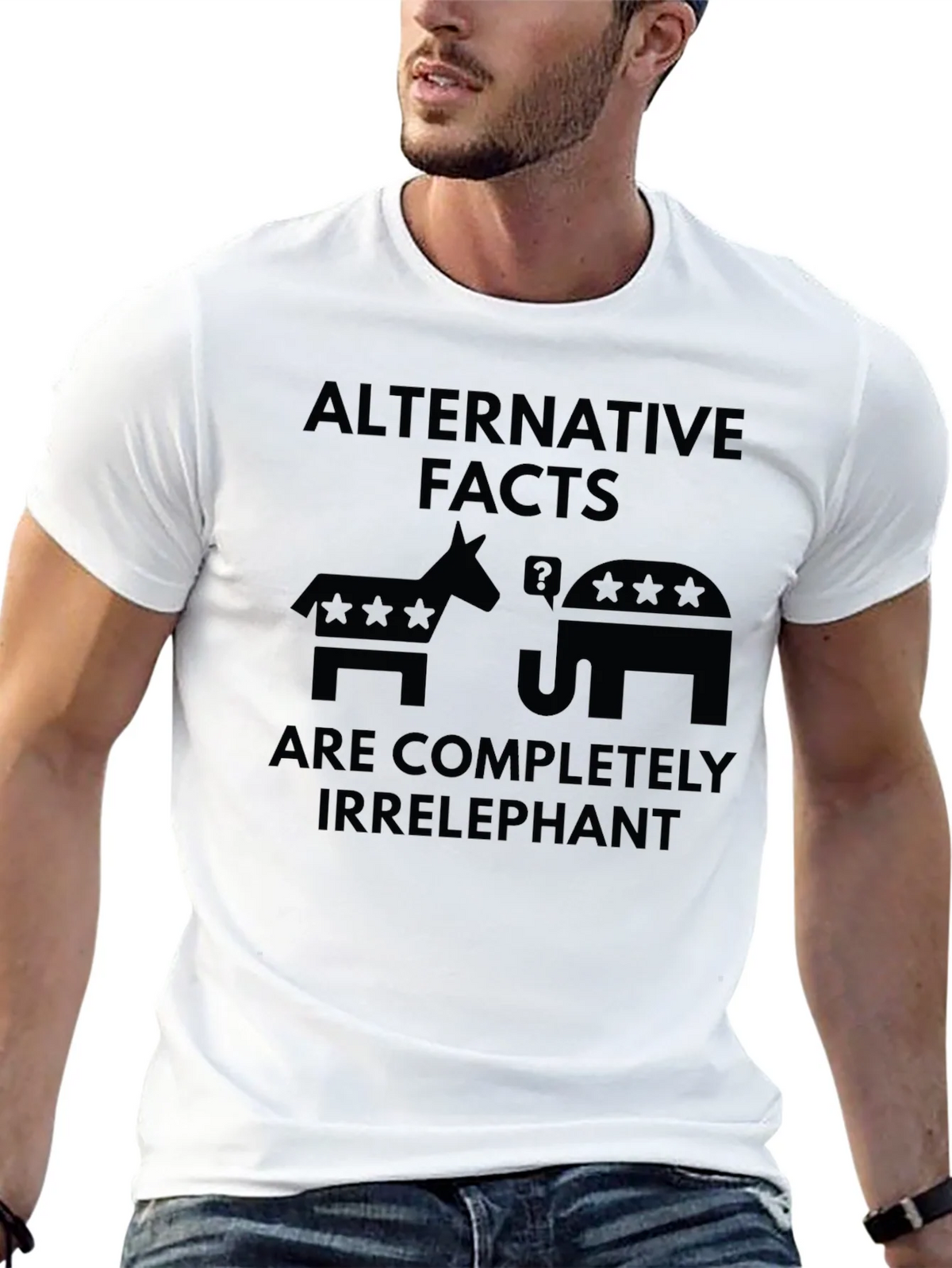 Alternative Facts Irrelephant T-Shirt product image 10
