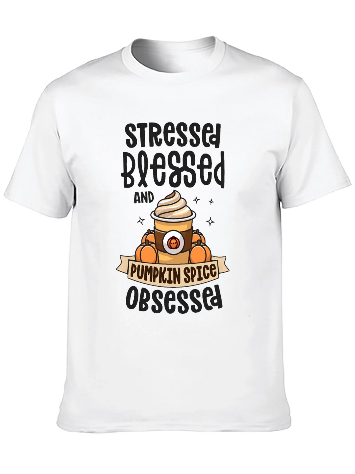 Pumpkin Spice Obsessed Graphic Tee - Fall Vibes product image 6