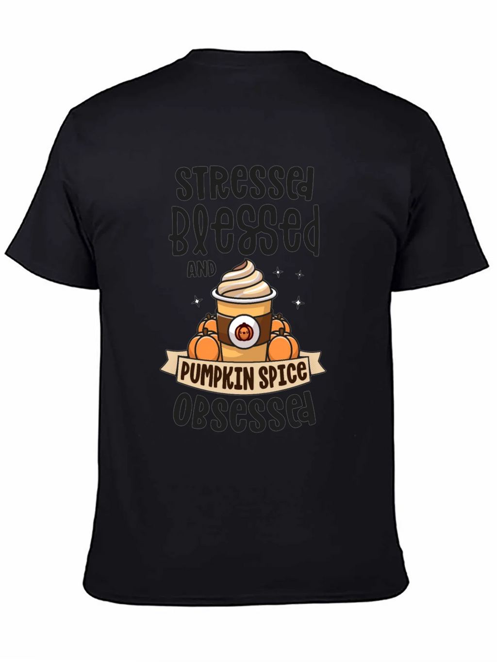 Pumpkin Spice Obsessed Graphic Tee - Fall Vibes product image 3