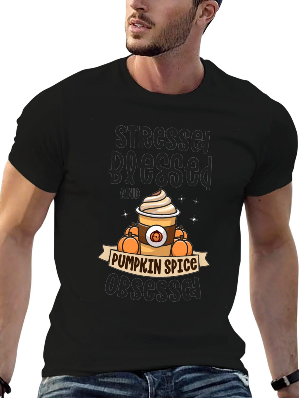 Pumpkin Spice Obsessed Graphic Tee - Fall Vibes product image 5