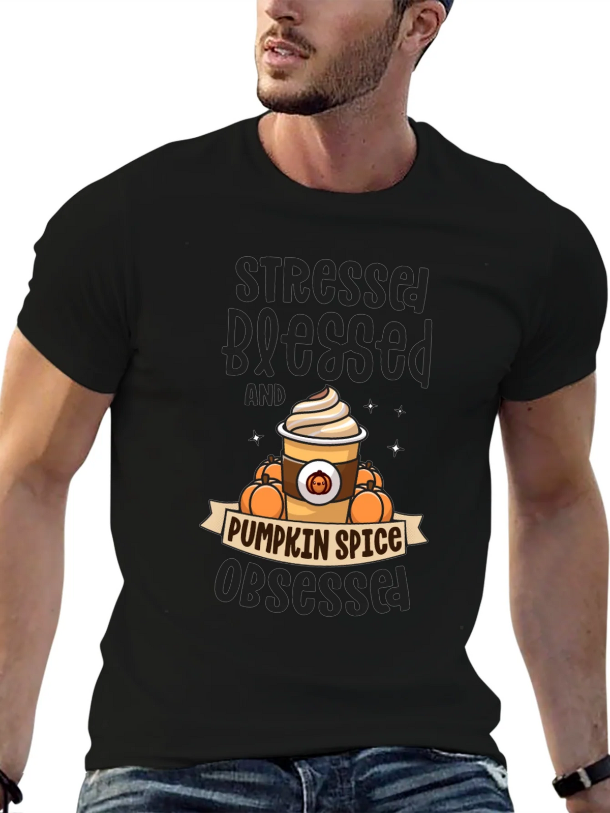 Pumpkin Spice Obsessed Graphic Tee - Fall Vibes product image 5