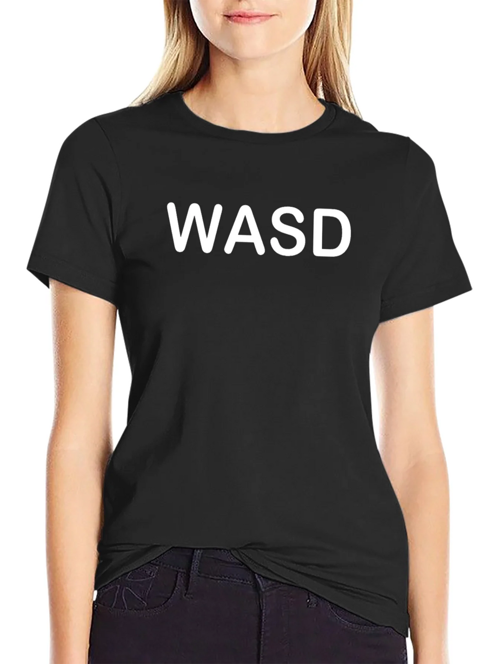 WASD Gaming T-Shirt - Black Classic Gamer Style product image 2
