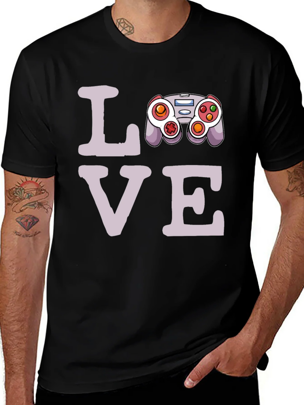 Love Gaming Graphic Tee - Gamer T-Shirt product image 1