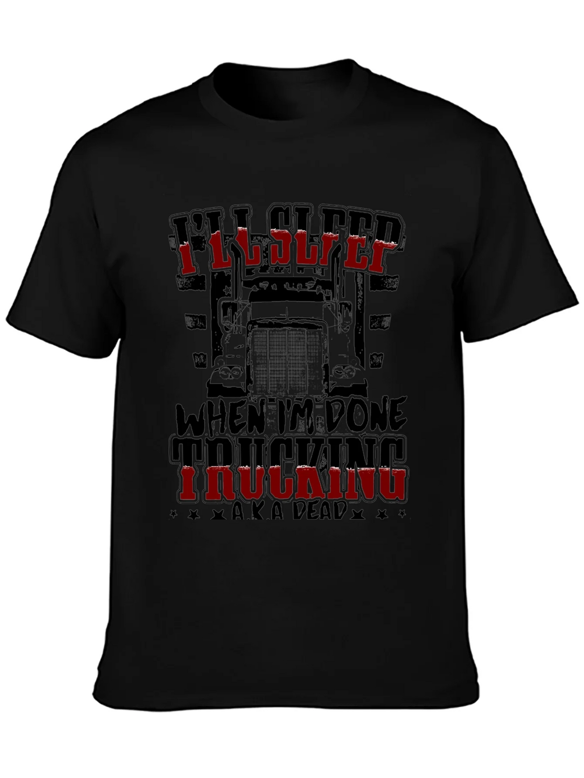 Ill Sleep When Im Done Trucking T-Shirt product image 2