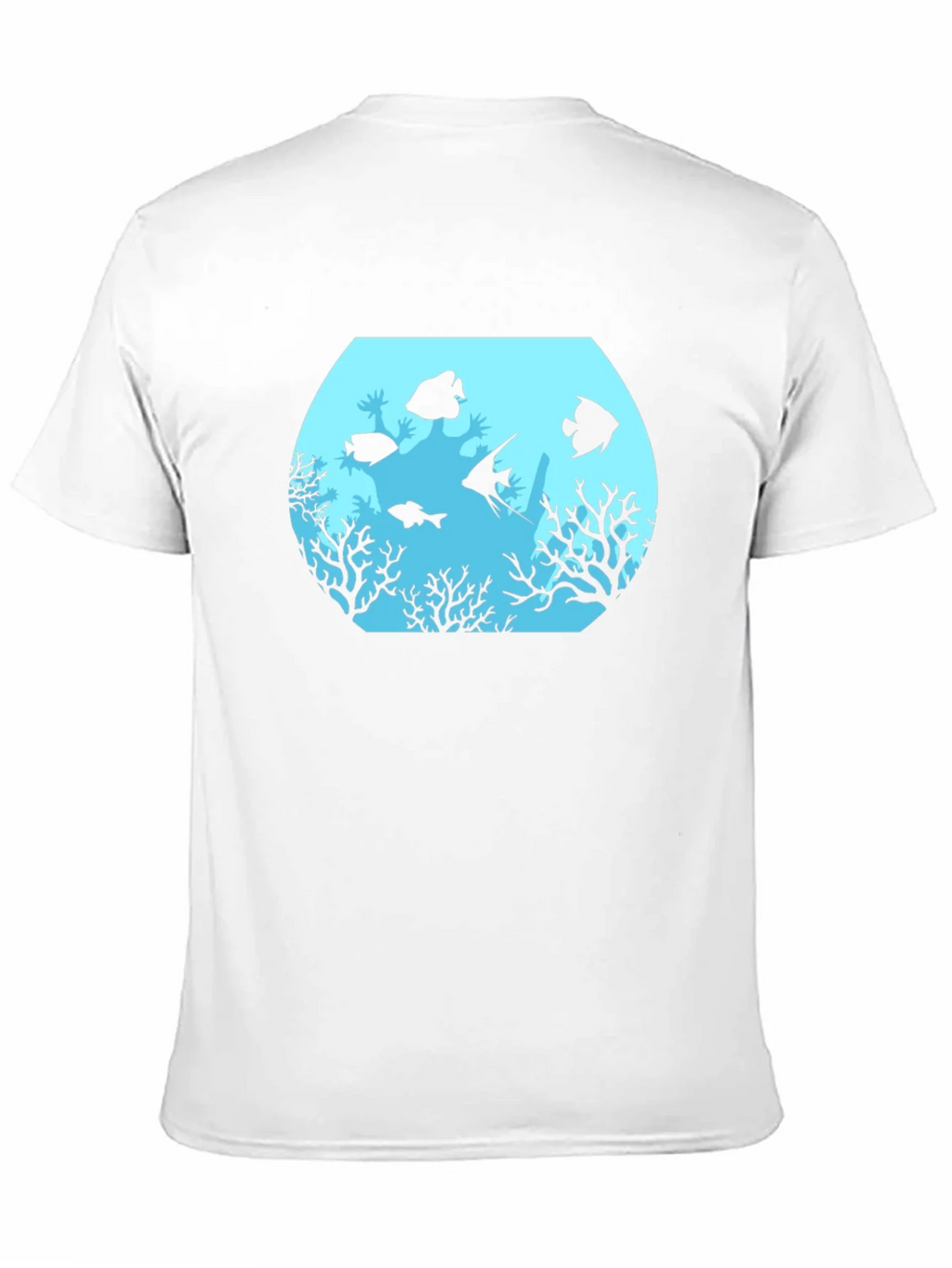Aquarium Graphic Black T-Shirt product image 10