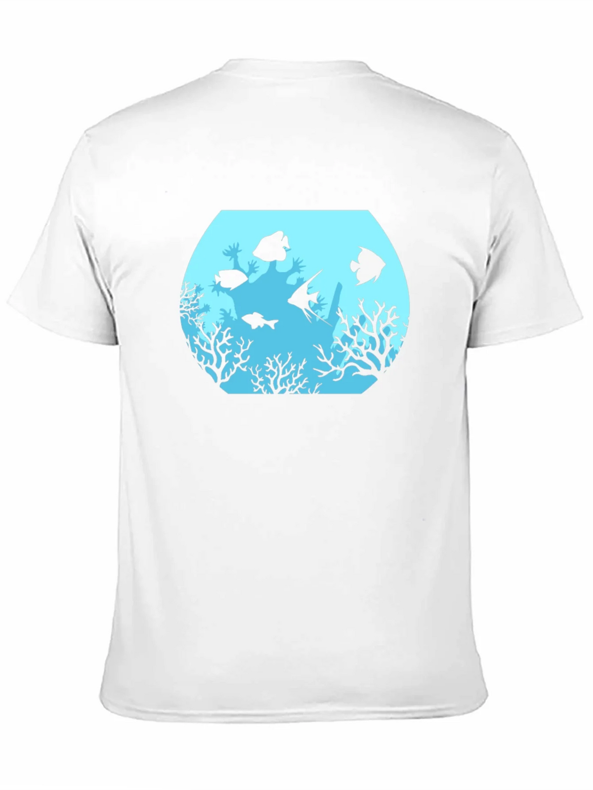 Aquarium Graphic Black T-Shirt product image 10