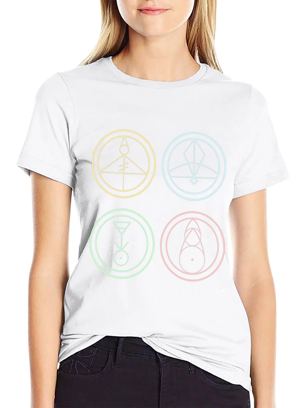 The Owl House Glyphs Black T-Shirt product image 8