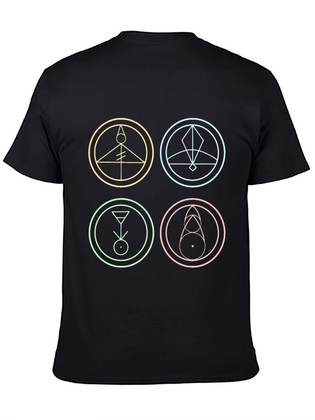 The Owl House Glyphs Black T-Shirt product image 4