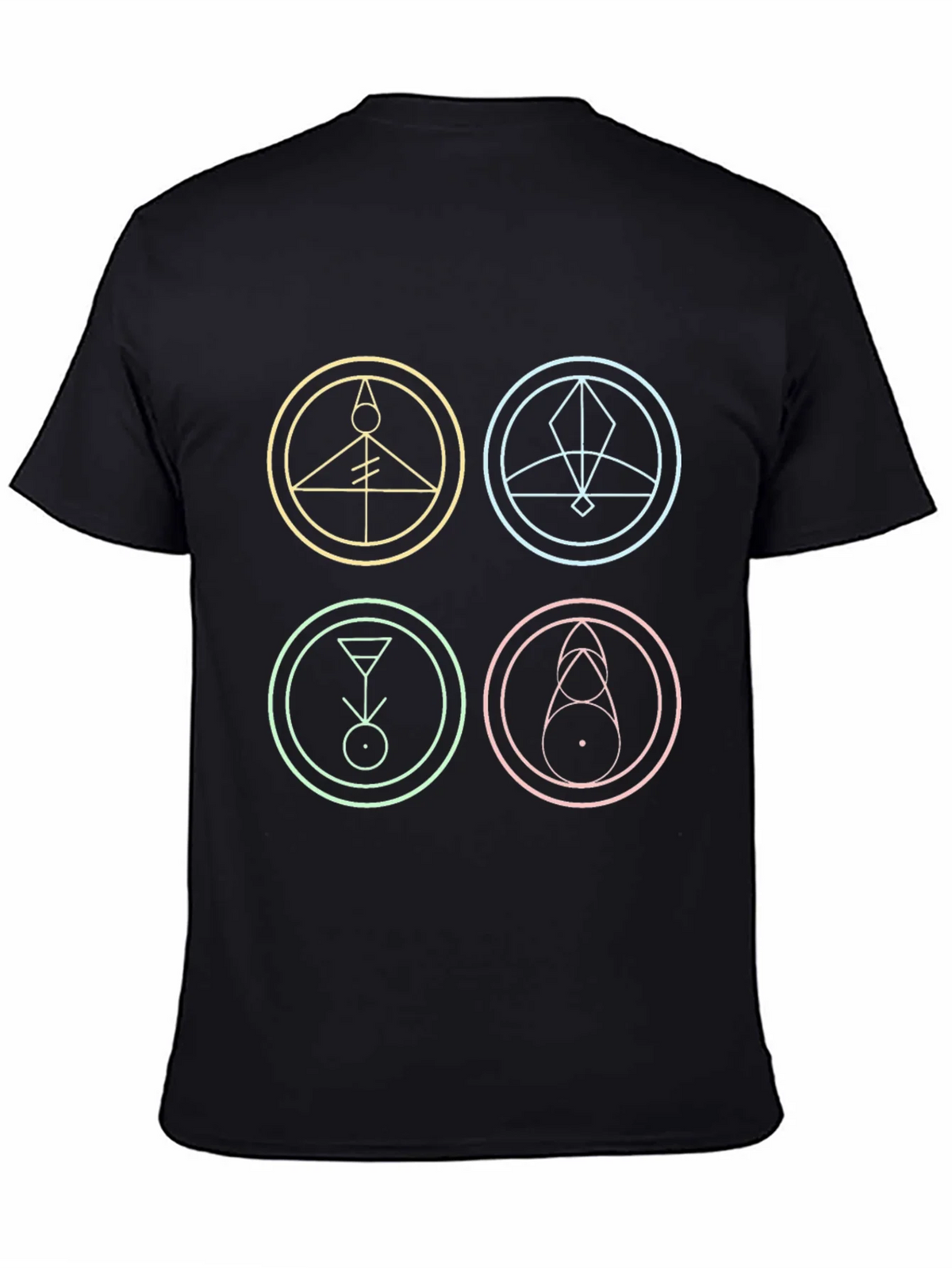 The Owl House Glyphs Black T-Shirt product image 4