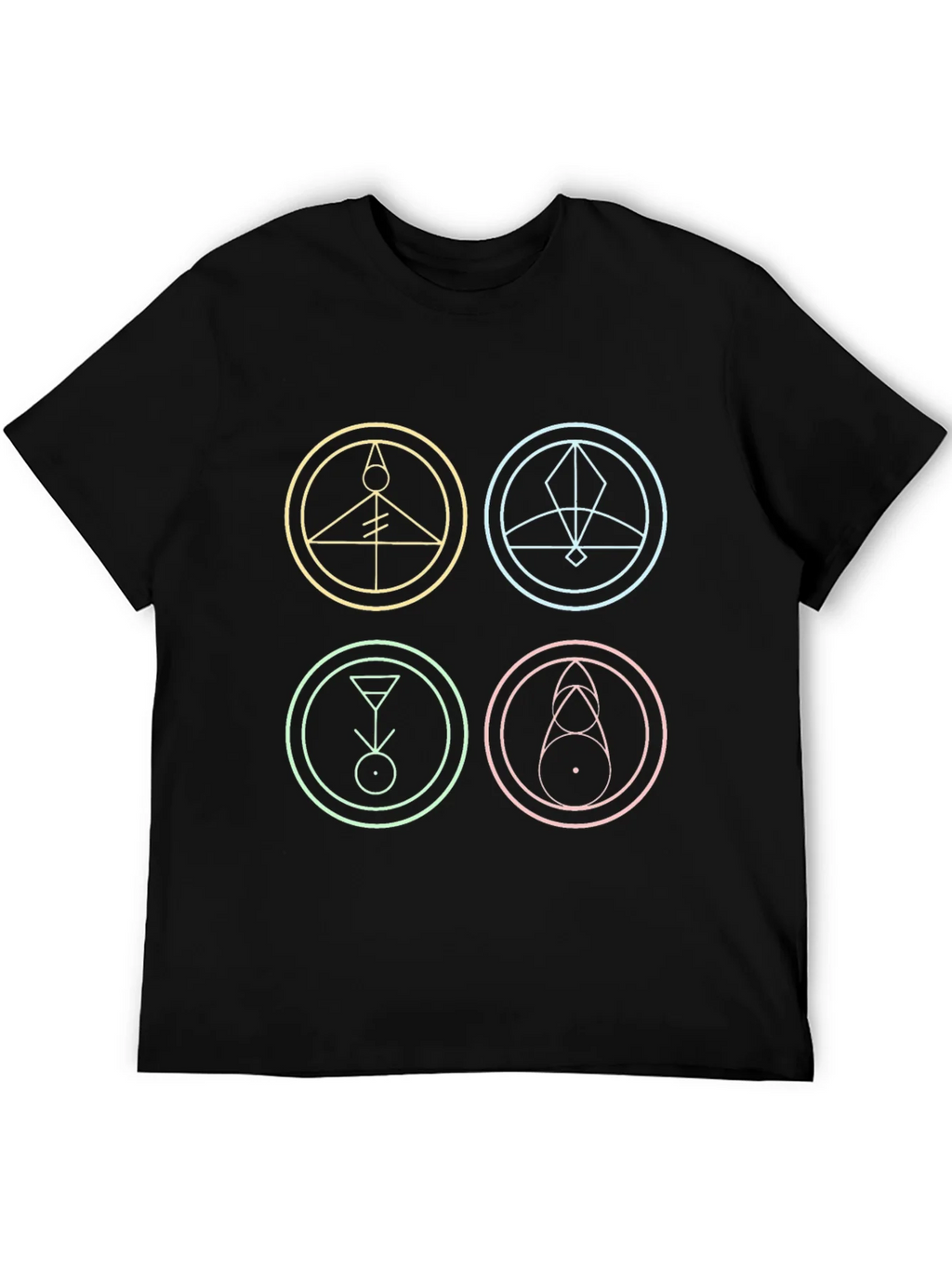 The Owl House Glyphs Black T-Shirt product image 5