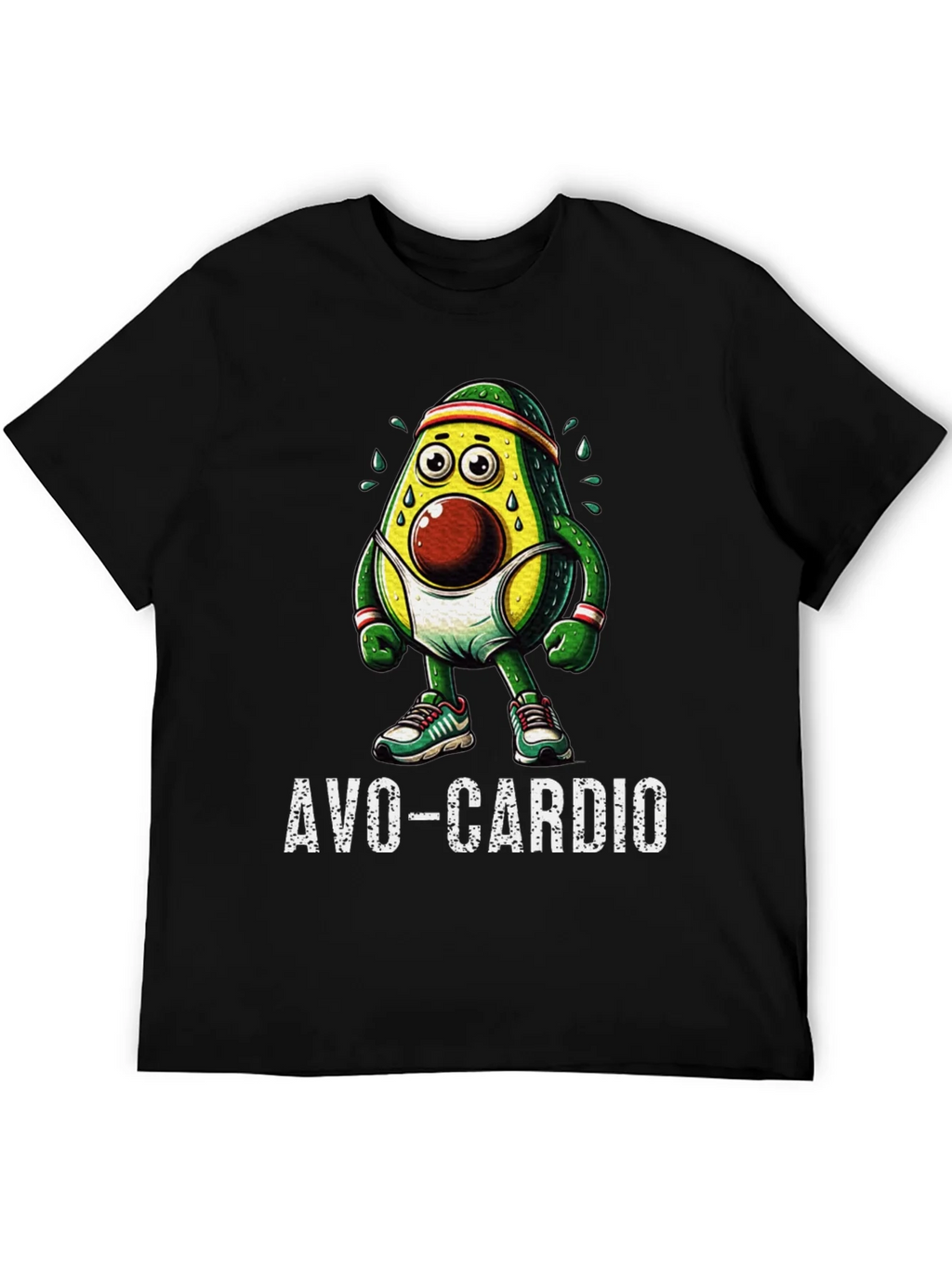 Avo-Cardio Funny Workout Graphic Tee product image 5