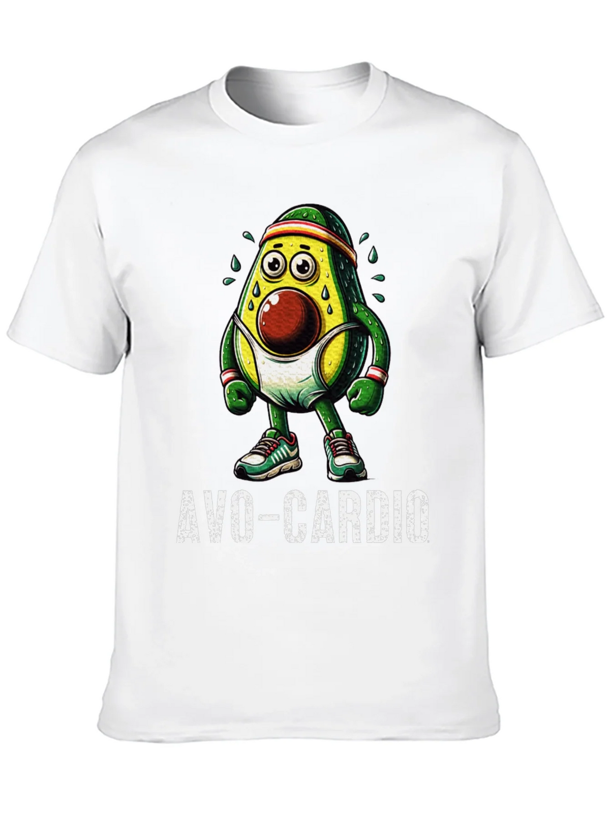 Avo-Cardio Funny Workout Graphic Tee product image 9