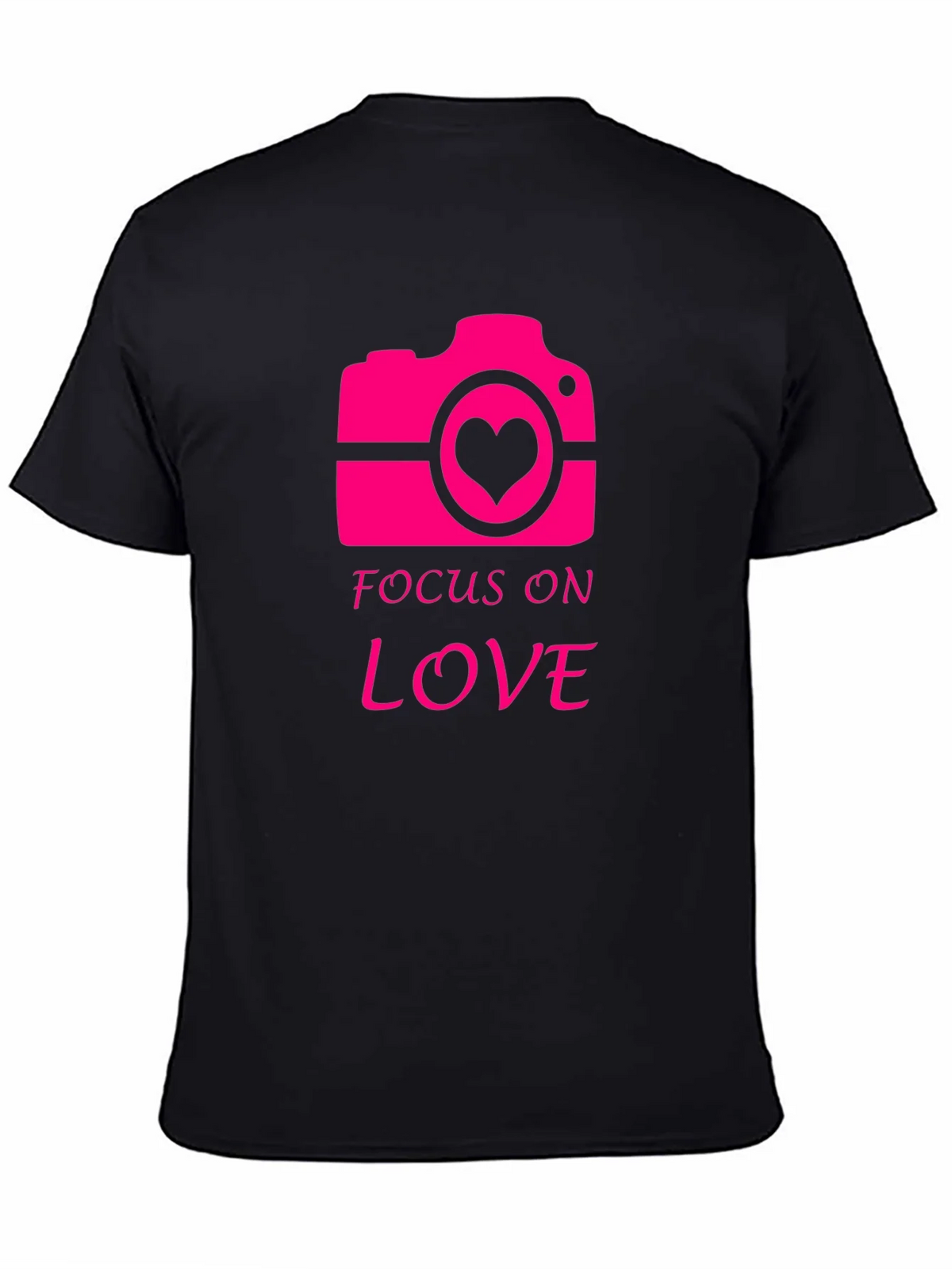 Focus on Love Camera Graphic T-Shirt product image 4