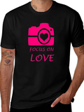 Focus on Love Camera Graphic T-Shirt product image 1
