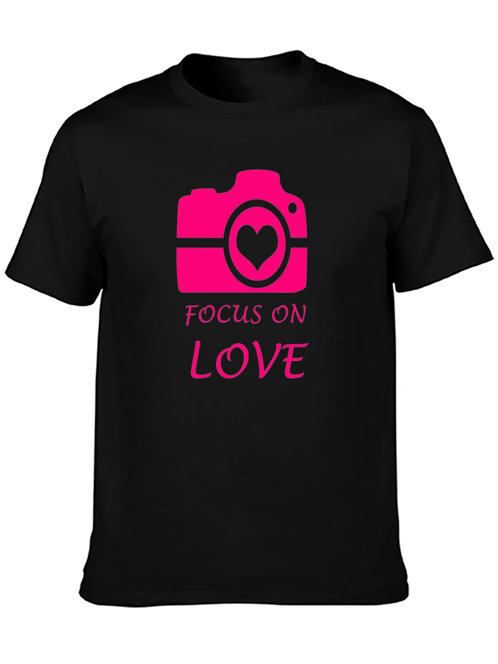 Focus on Love Camera Graphic T-Shirt product image 3