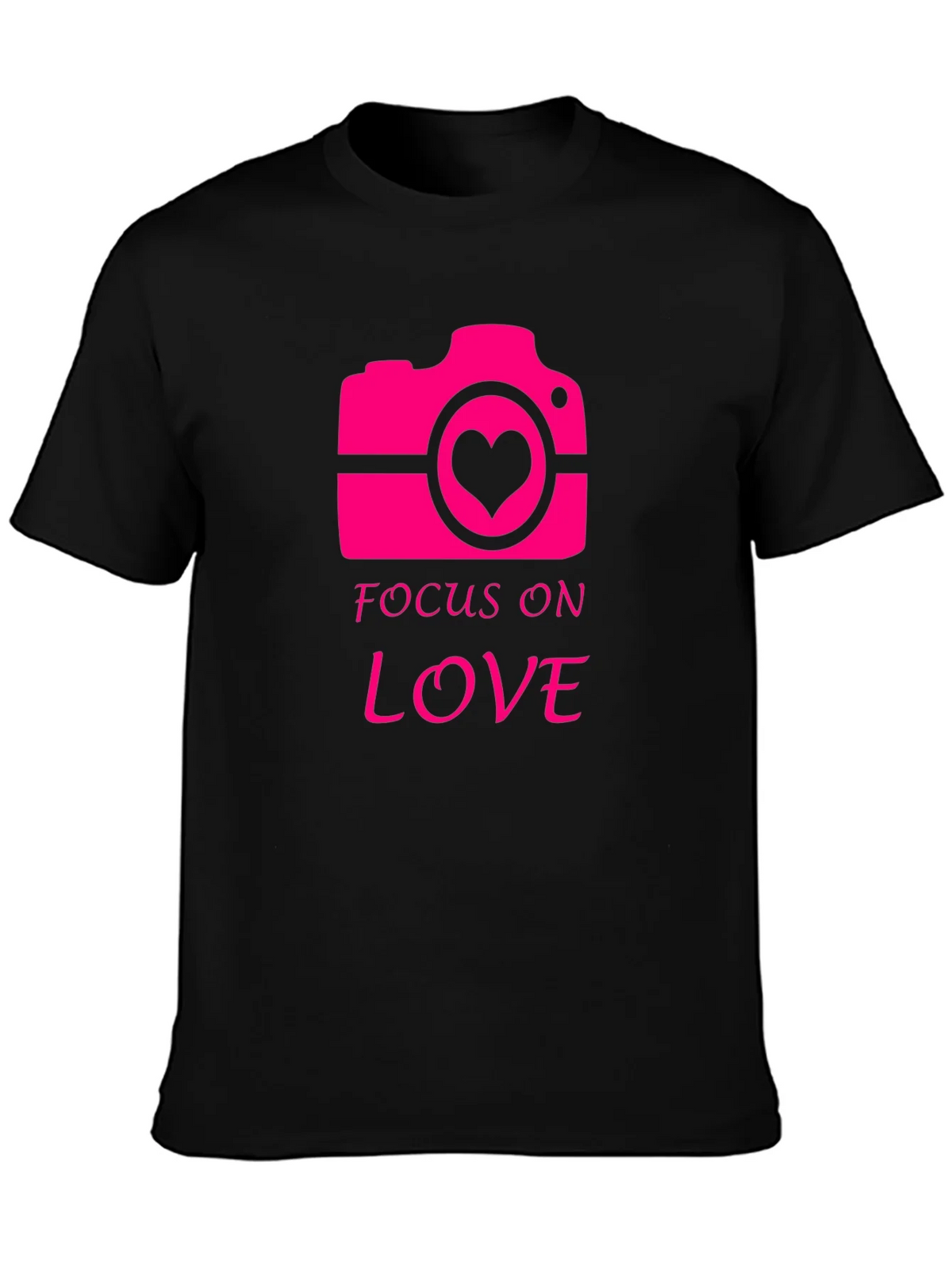 Focus on Love Camera Graphic T-Shirt product image 3