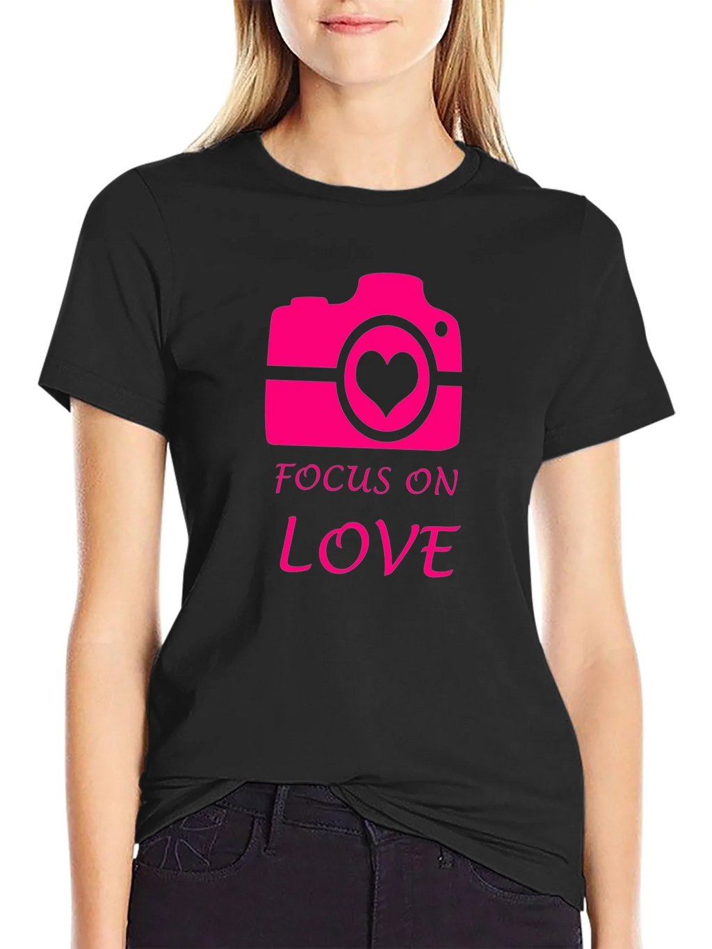 Focus on Love Camera Graphic T-Shirt product image 2