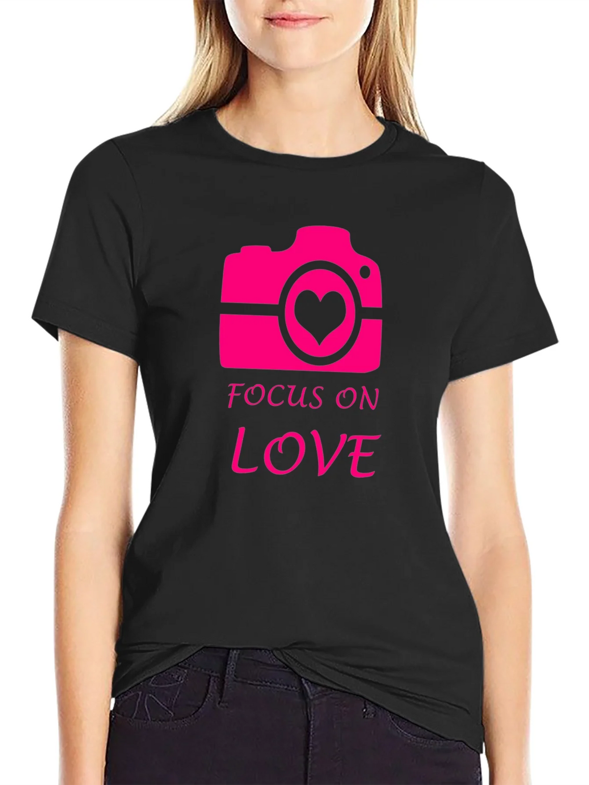 Focus on Love Camera Graphic T-Shirt product image 2