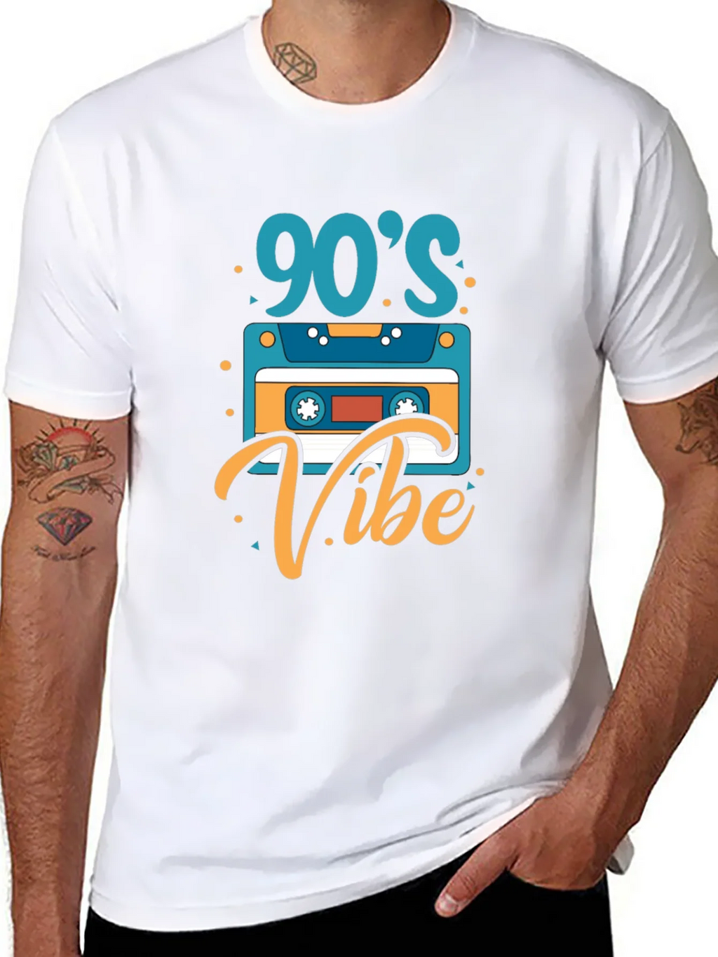 90s Vibe Graphic Tee - Retro Cassette T-Shirt product image 5