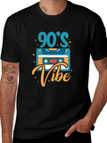 90s Vibe Graphic Tee - Retro Cassette T-Shirt product image 1
