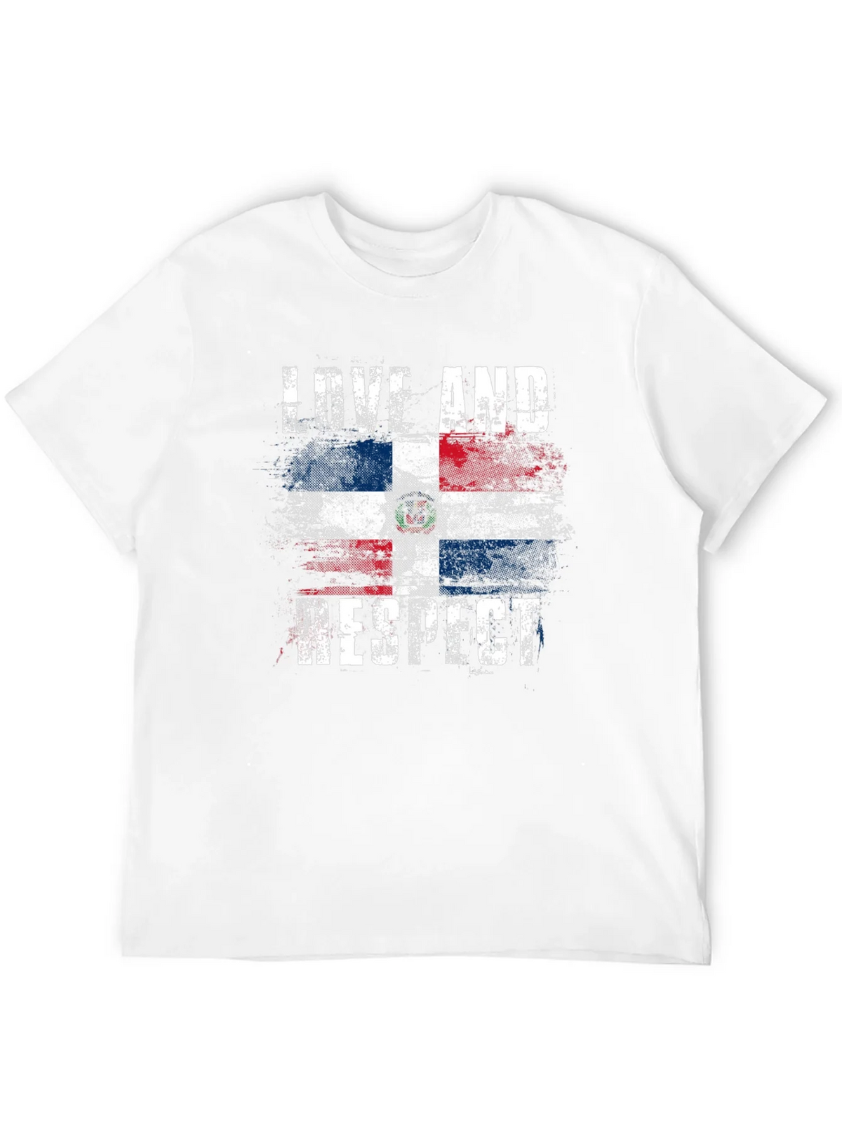 Dominican Republic Pride T-Shirt - Love and Respect Flag Tee product image 11