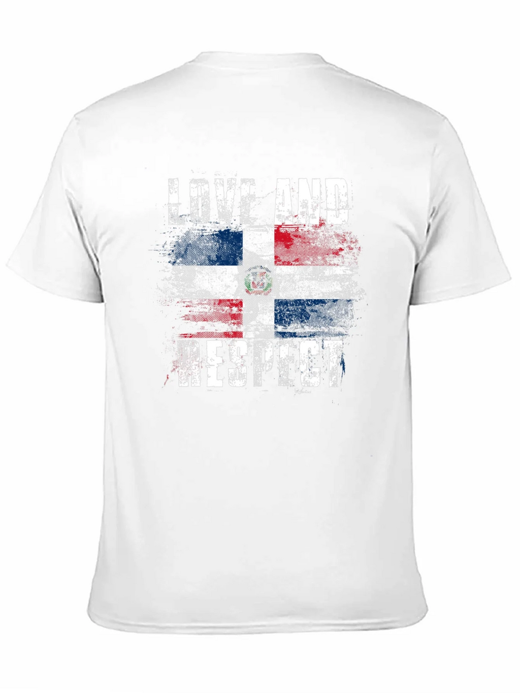 Dominican Republic Pride T-Shirt - Love and Respect Flag Tee product image 10