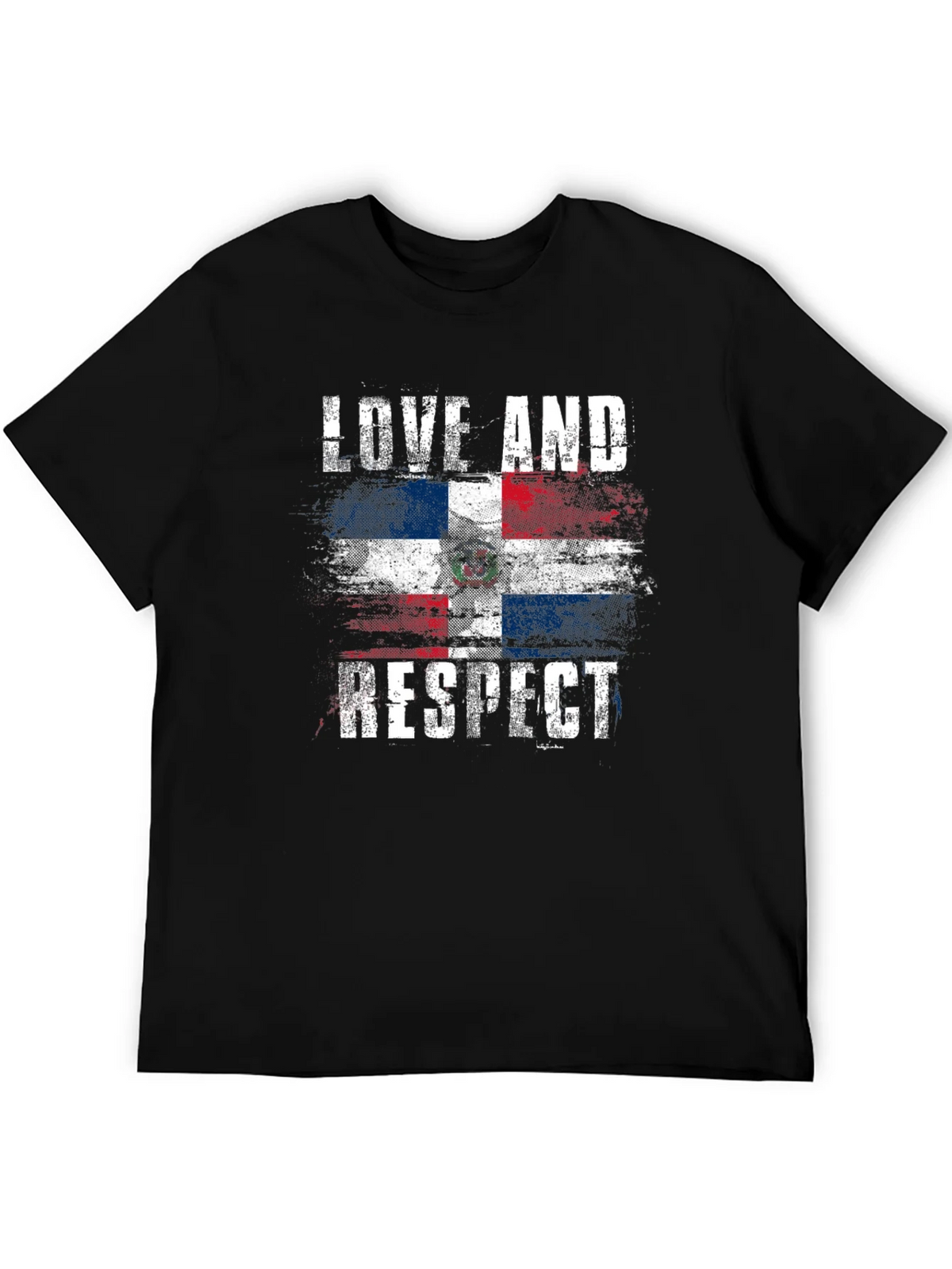 Dominican Republic Pride T-Shirt - Love and Respect Flag Tee product image 5