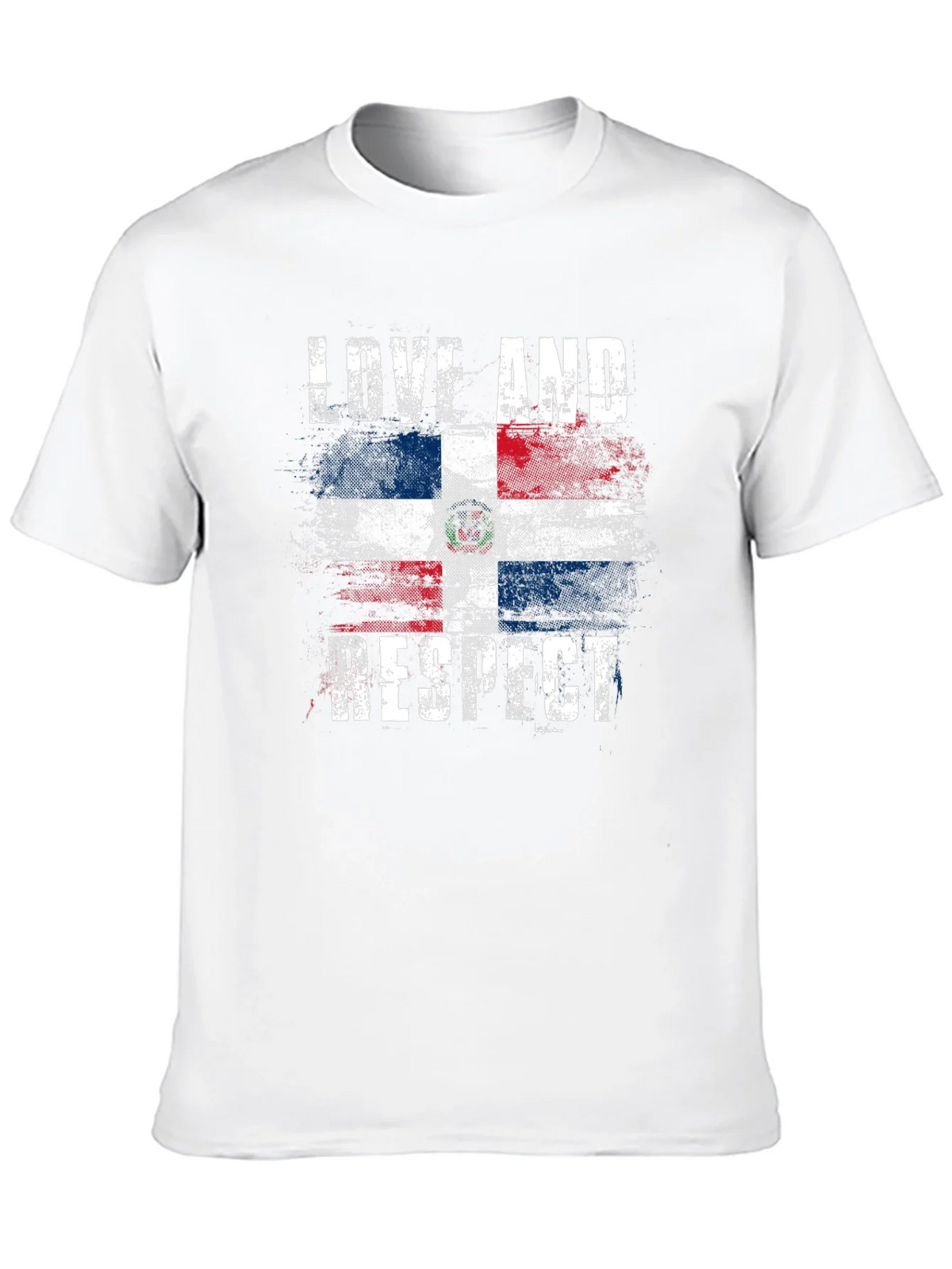 Dominican Republic Pride T-Shirt - Love and Respect Flag Tee product image 9