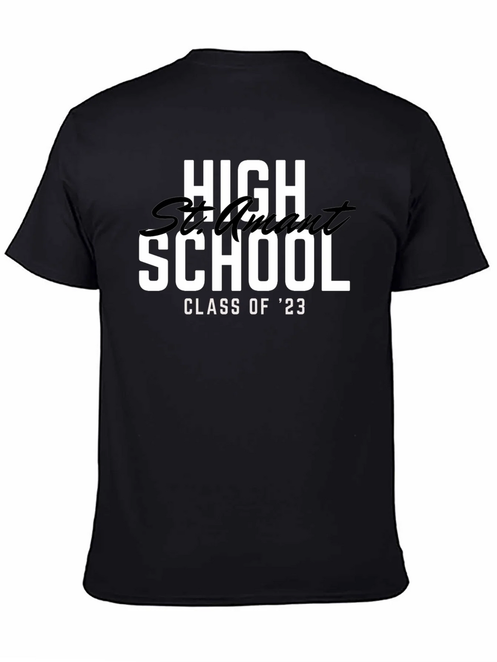 St. Amant High School Class of 23 Black T-Shirt product image 4