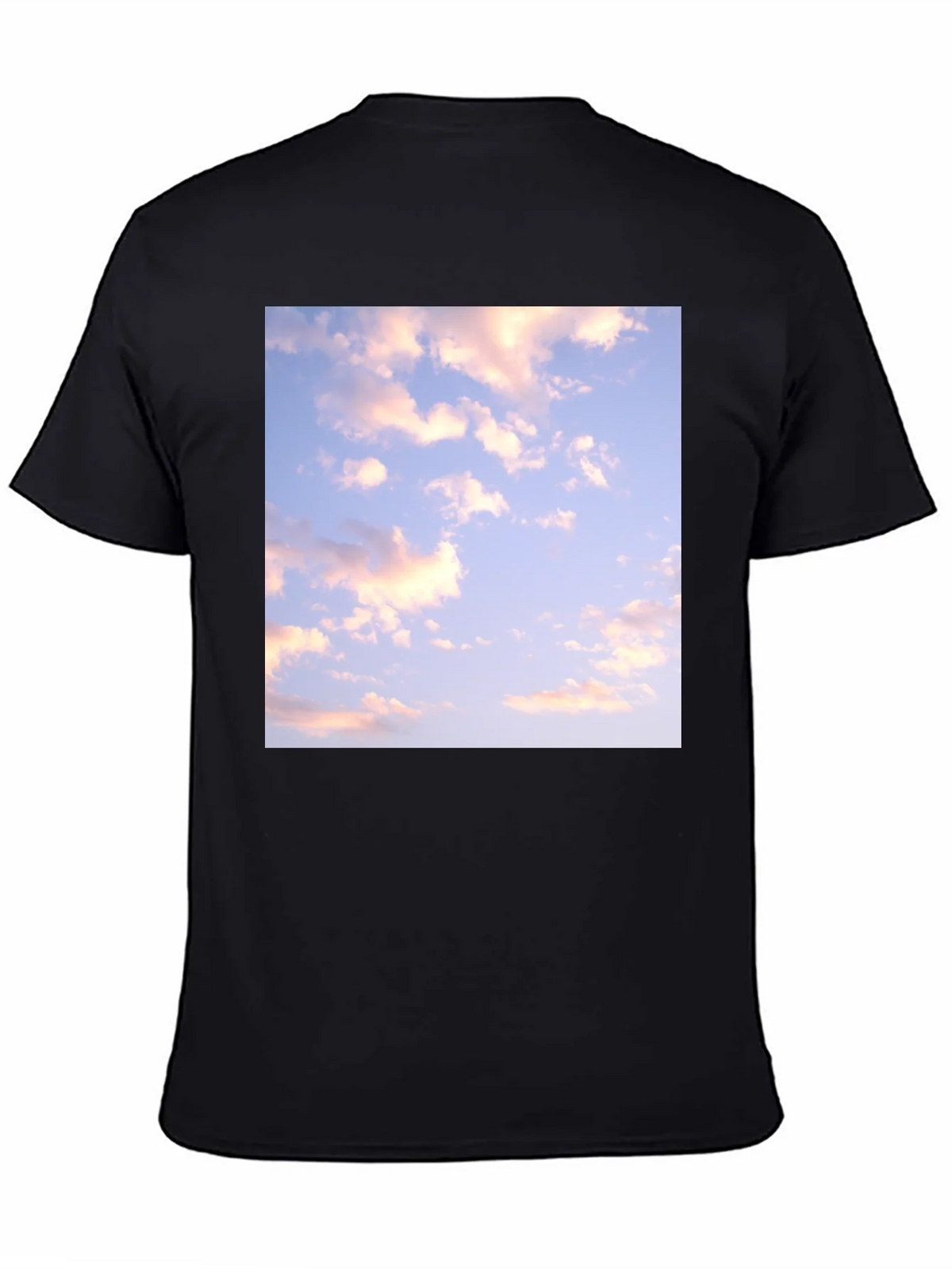 Cloudscape Graphic Tee - Black Cotton Blend product image 4