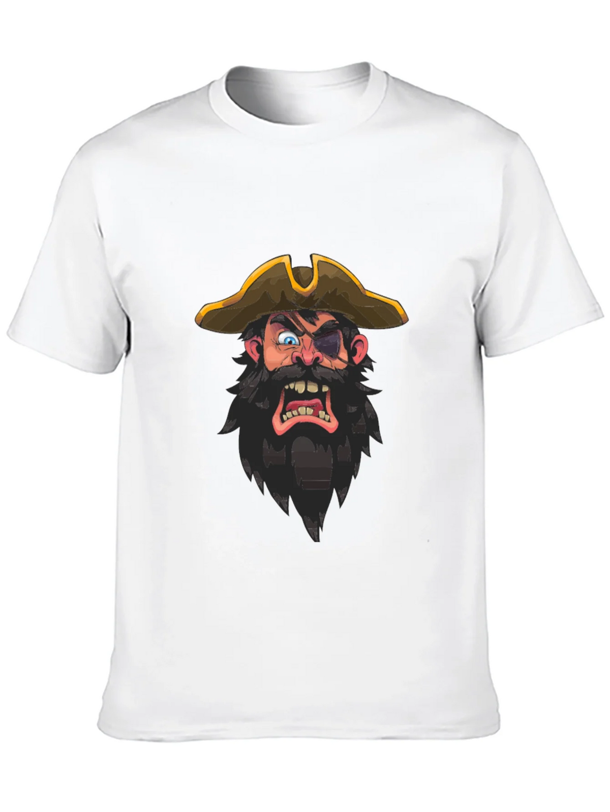 Pirate Graphic Tee - Mens Black T-Shirt product image 5