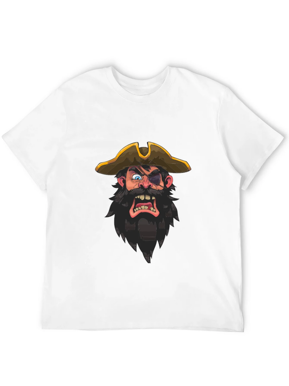 Pirate Graphic Tee - Mens Black T-Shirt product image 6