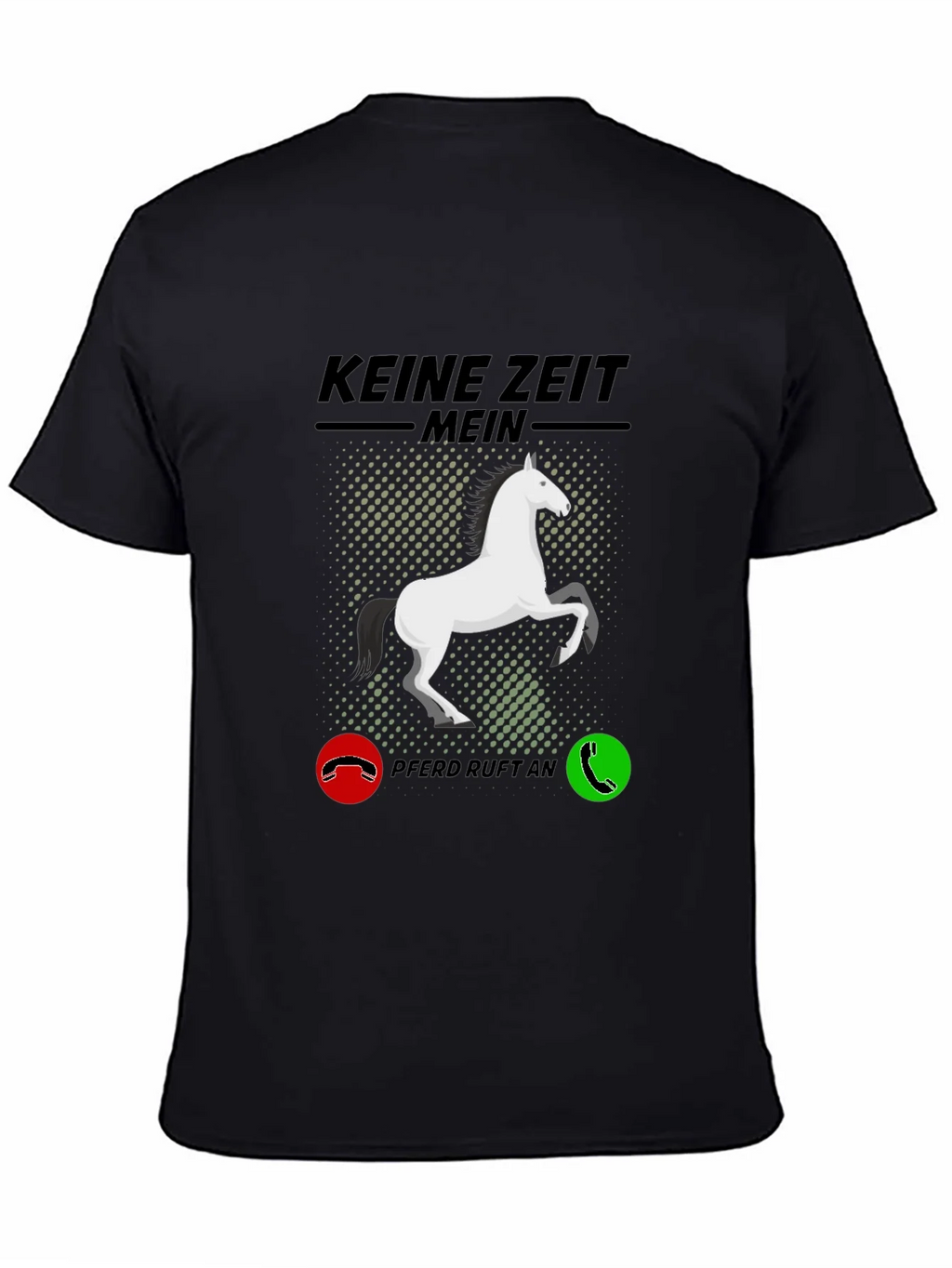 Horse Lover T-Shirt - Keine Zeit Mein Pferd Ruft An product image 4
