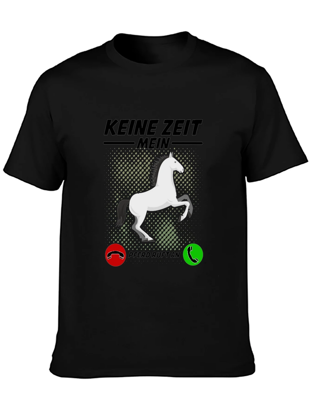 Horse Lover T-Shirt - Keine Zeit Mein Pferd Ruft An product image 3