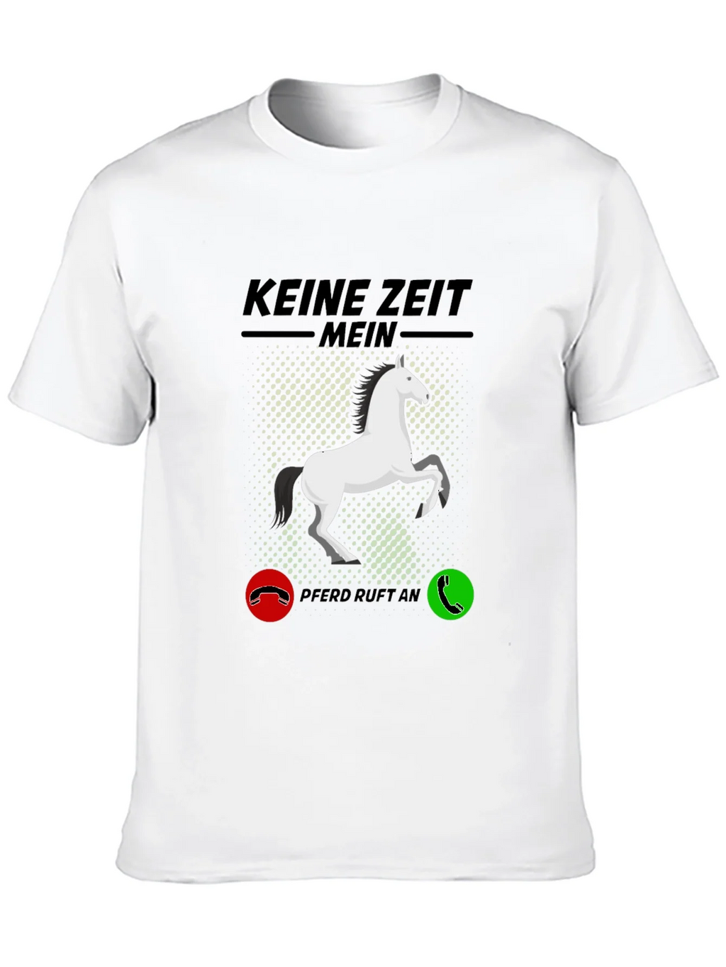 Horse Lover T-Shirt - Keine Zeit Mein Pferd Ruft An product image 9