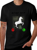 Horse Lover T-Shirt - Keine Zeit Mein Pferd Ruft An product image 1